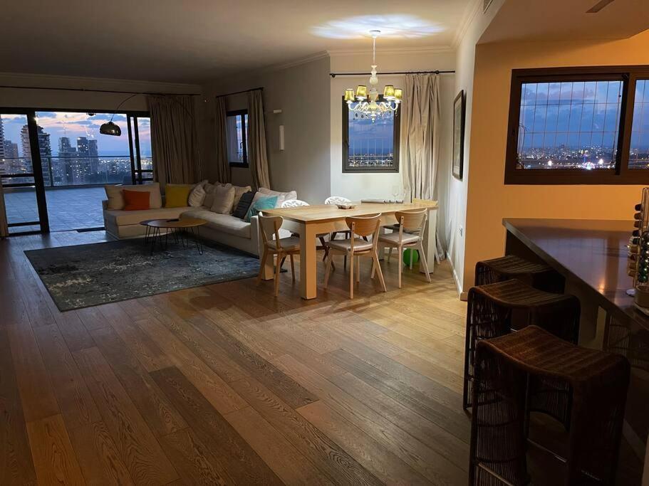 拉马特甘Beautiful Penthouse W/Amazing View, Prime Location公寓 外观 照片