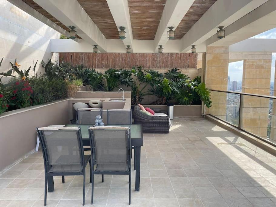 拉马特甘Beautiful Penthouse W/Amazing View, Prime Location公寓 外观 照片