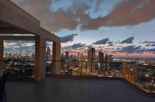 拉马特甘Beautiful Penthouse W/Amazing View, Prime Location公寓 外观 照片