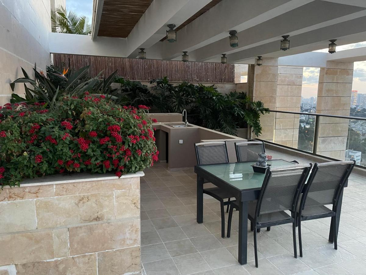 拉马特甘Beautiful Penthouse W/Amazing View, Prime Location公寓 外观 照片