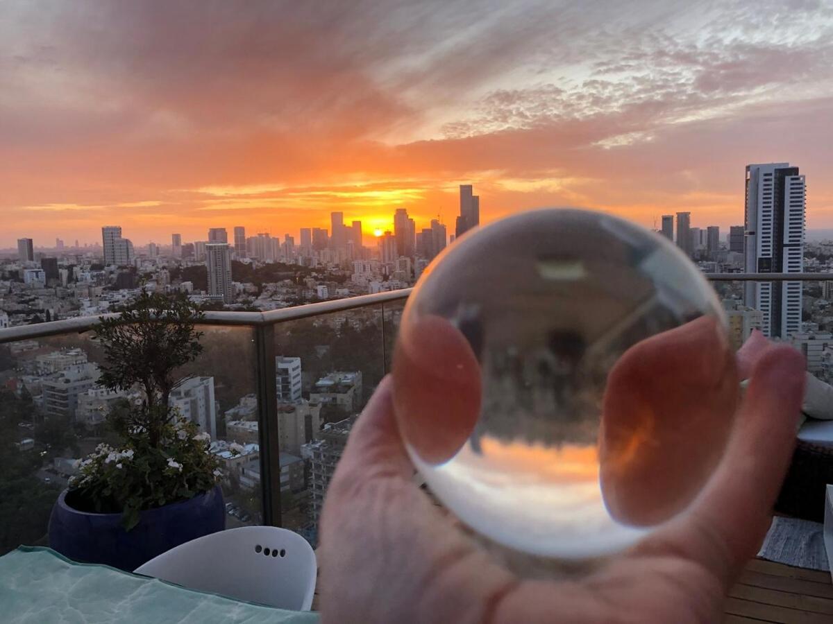 拉马特甘Beautiful Penthouse W/Amazing View, Prime Location公寓 外观 照片