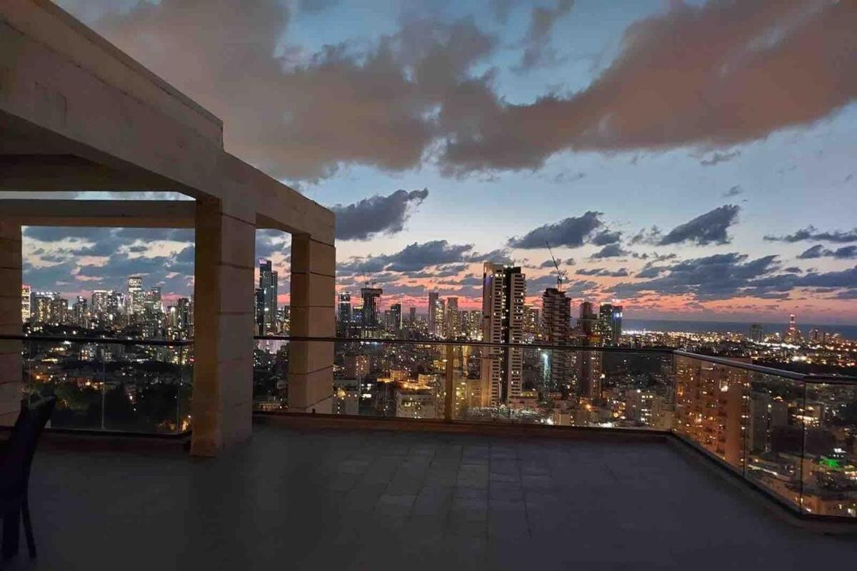 拉马特甘Beautiful Penthouse W/Amazing View, Prime Location公寓 外观 照片