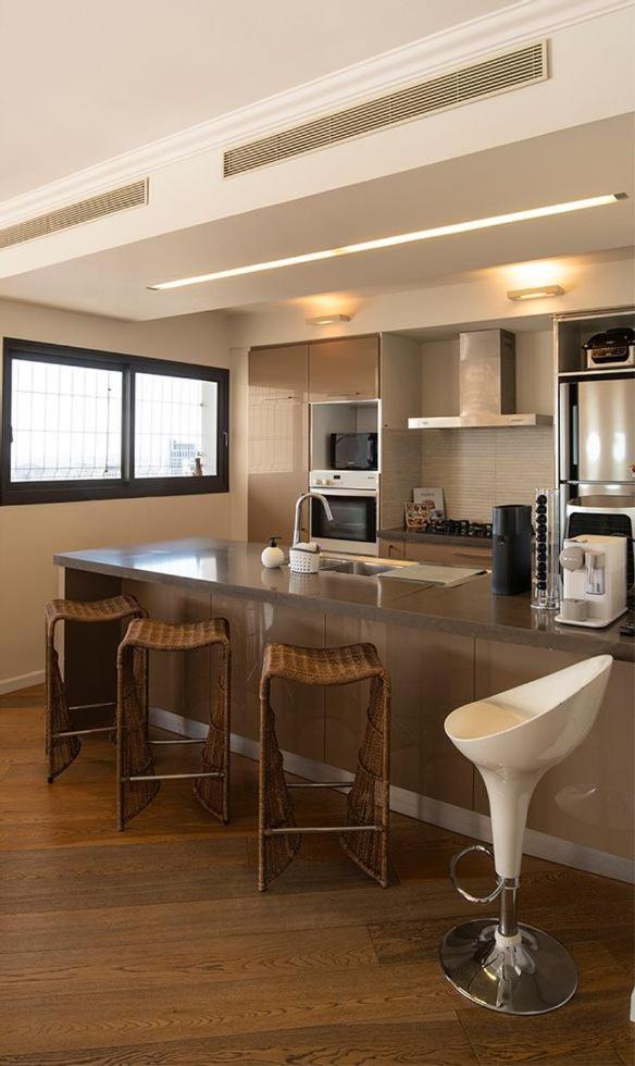 拉马特甘Beautiful Penthouse W/Amazing View, Prime Location公寓 外观 照片